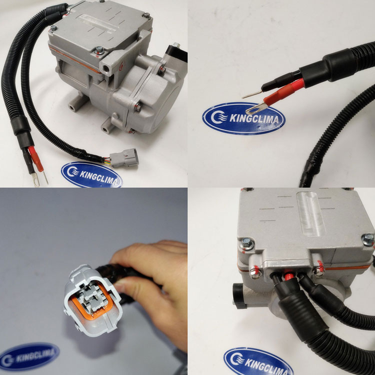 KingClima DM18A7A0128X 12V Electric AC Compressor KingClima